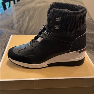 Michael Kors Black Liv Bootie